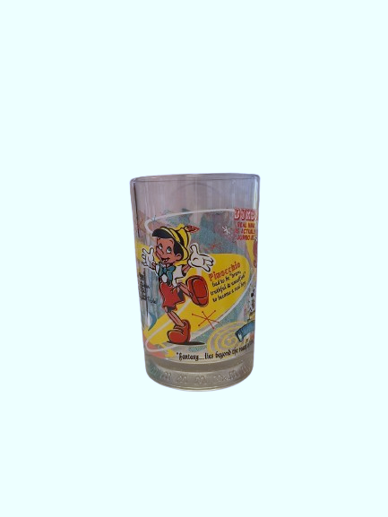 2001 McDonald's 100 Years of Disney Promotional Glass