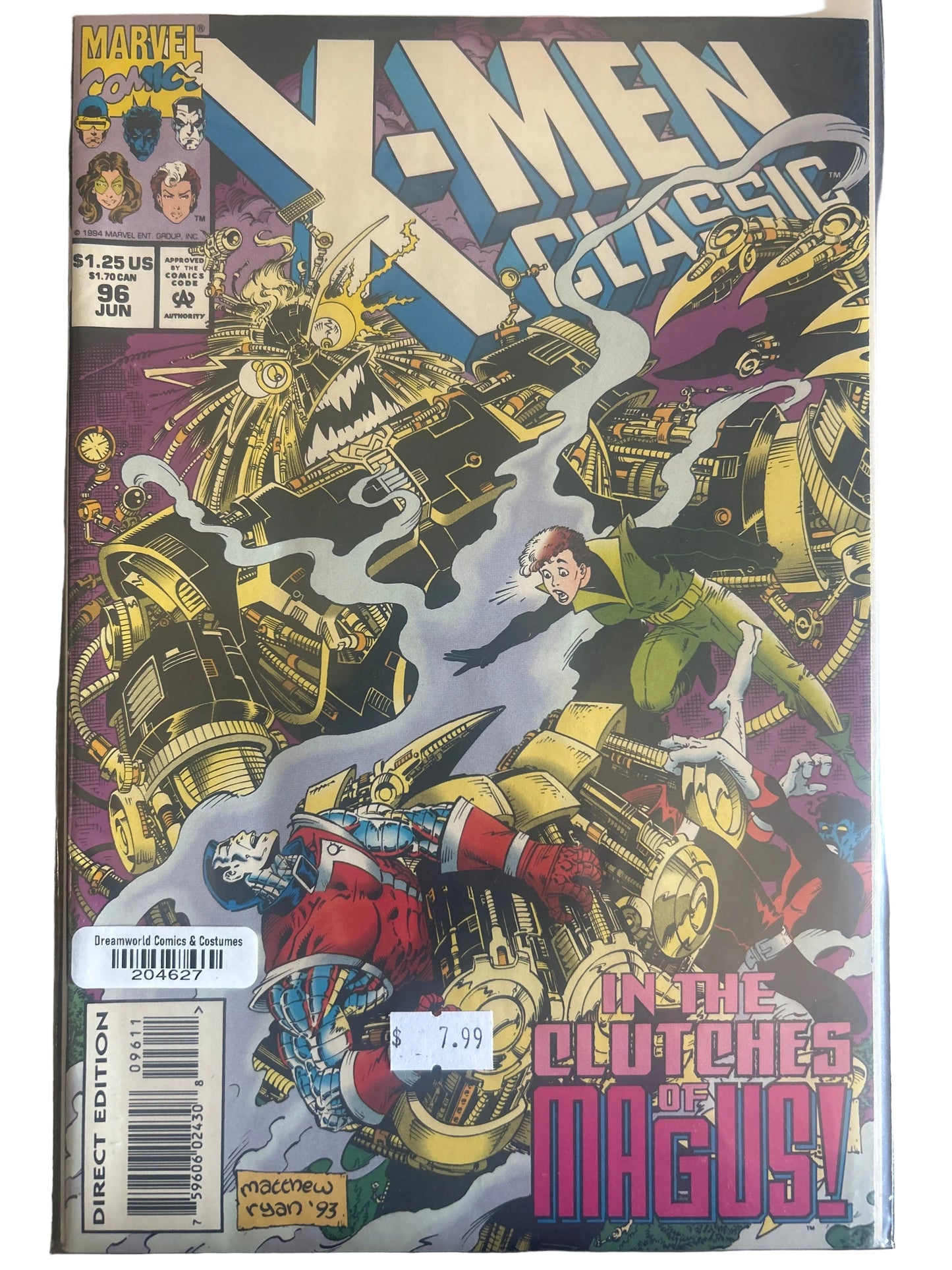 X-Men Classic #96 In the Clutches of Magus (1994)