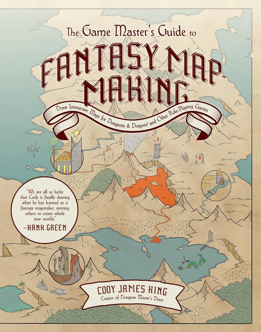 The Game Master's Guide to Fantasy Mapmaking: Draw Immersive Maps for Dungeons & Dragons and Other Role-Playing Games HC 2025