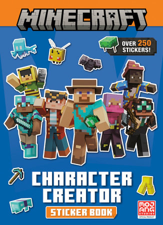 Minecraft Character Creator Sticker Book 2025