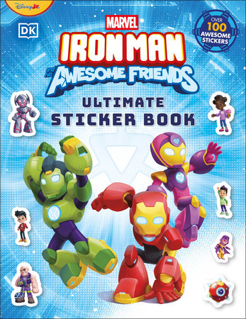 Marvel Iron Man and his Awesome Friends Ultimate Sticker Book 2025