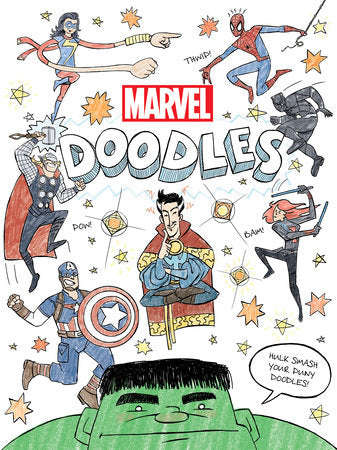 Marvel: Doodles Coloring Book 2024