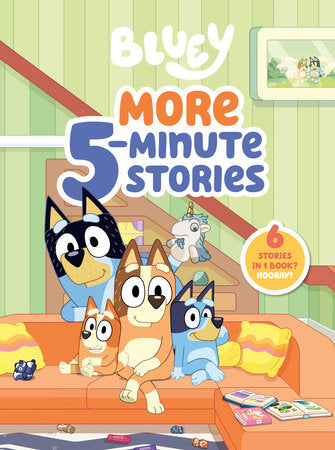 Bluey: More 5-Minute Stories HC 2025