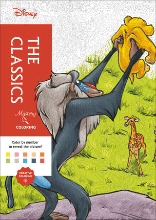 Disney Mystery Coloring: The Classics A Color by Number Book