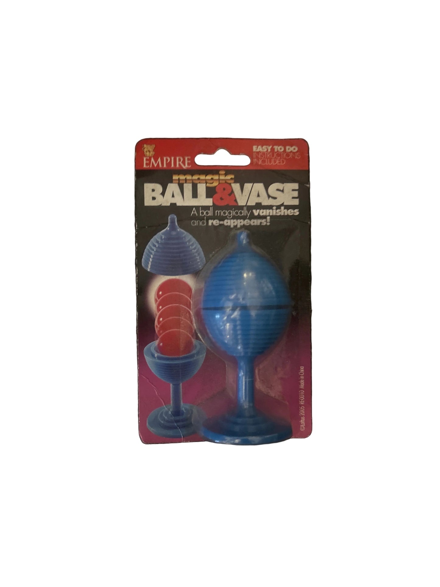 Zauberball und Vase