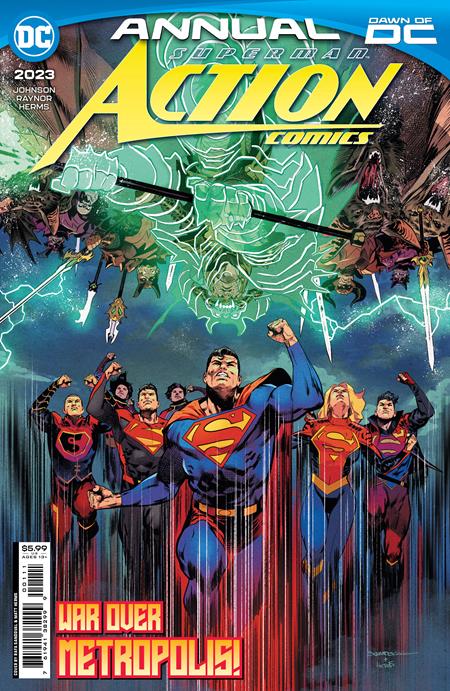 ACTION COMICS 2023 ANNUAL #1 (ONE SHOT) CVR A RAFA SANDOVAL 26.12.23