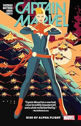 CAPITÁN MARVEL TP VOL 01 RISE OF ALPHA VUELO 