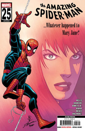 AMAZING SPIDER-MAN 25 2ND PRINTING VARIANT 2023