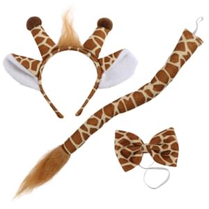 TIERKIT GIRAFFE (OHREN, SCHWANZ, FLIEGE)