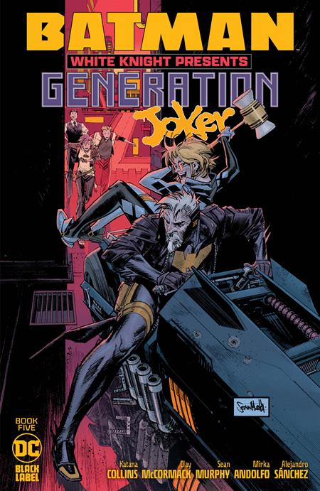 BATMAN WHITE KNIGHT PRÄSENTIERT GENERATION JOKER #5 (VON 6) CVR A SEAN MURPHY (MR) 2023