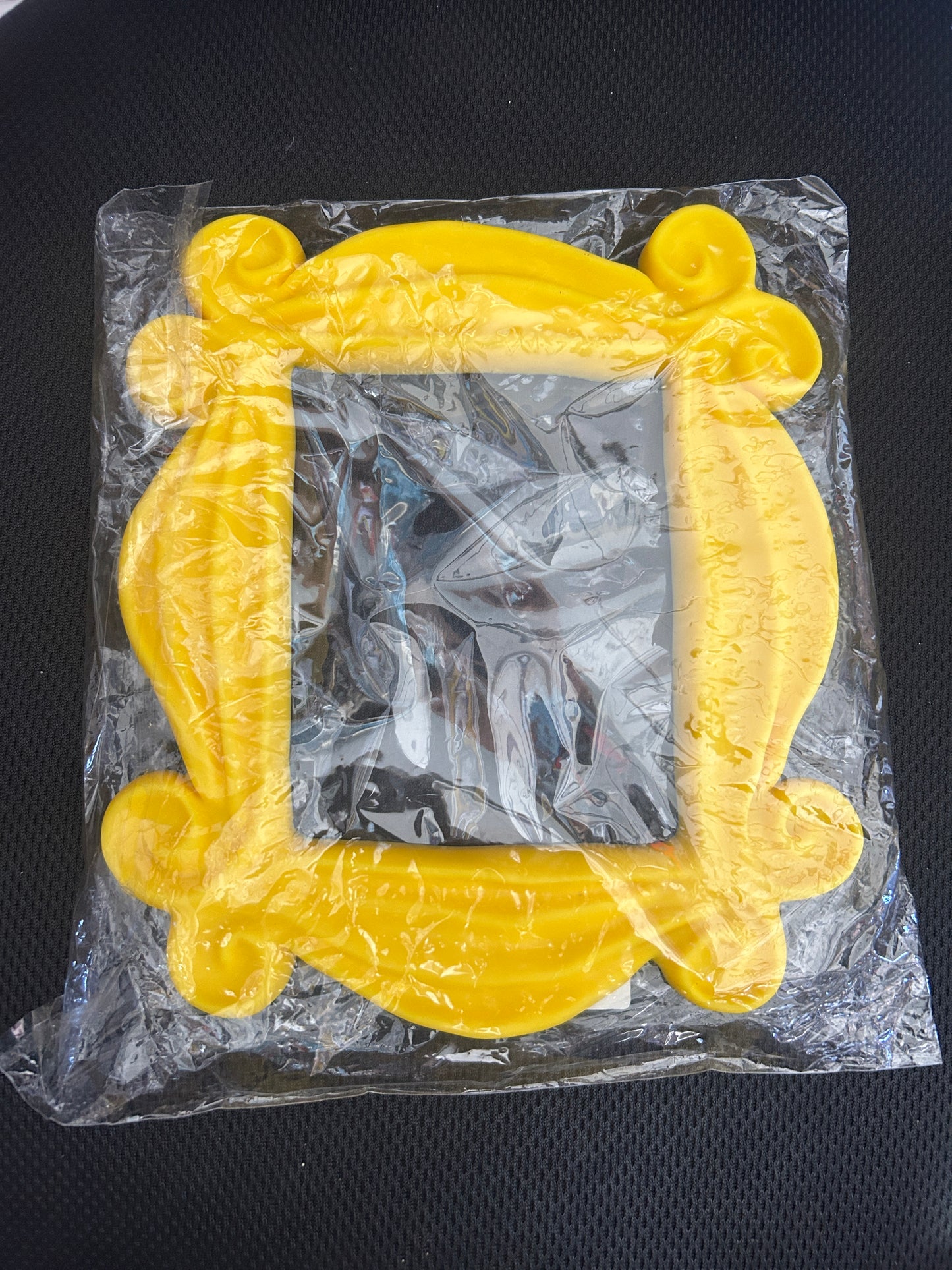 Friends TV Show Peephole Frame (yellow)