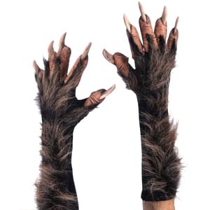 BRAUNE WOLF SUPER-ACTION-HANDSCHUHE