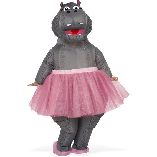 Inflatable Hippo Costume (Adult)