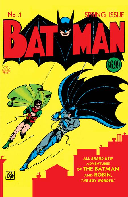 BATMAN #1 FACSIMILE EDITION CVR A BOB KANE &amp; JERRY ROBINSON