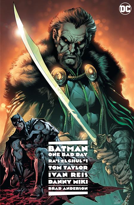 BATMAN ONE BAD DAY RAS AL GHUL #1 (ONE SHOT) CVR A IVAN REIS & DANNY MIKI 08/15/23