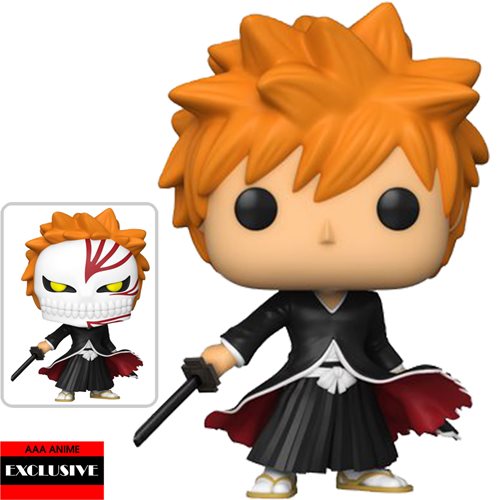 Bleach Ichigo Bankai Tensa Zangetsu Funko Pop! Figura de vinilo - Exclusivo de anime AAA