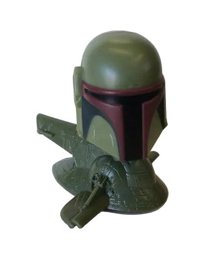 Star Wars: The Clone Wars 2008 McDonald's Happy Meal Boba Fett with Slave One Bobblehead