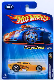 Hot Wheels Torpedoes 2005 Primeras ediciones Bullet Nose 2004