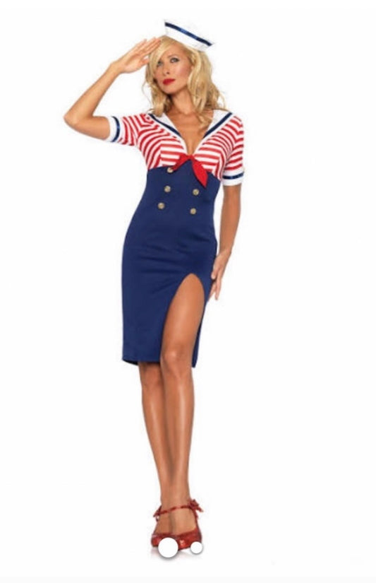 Deckhand Diva (XL) Sailer Costume