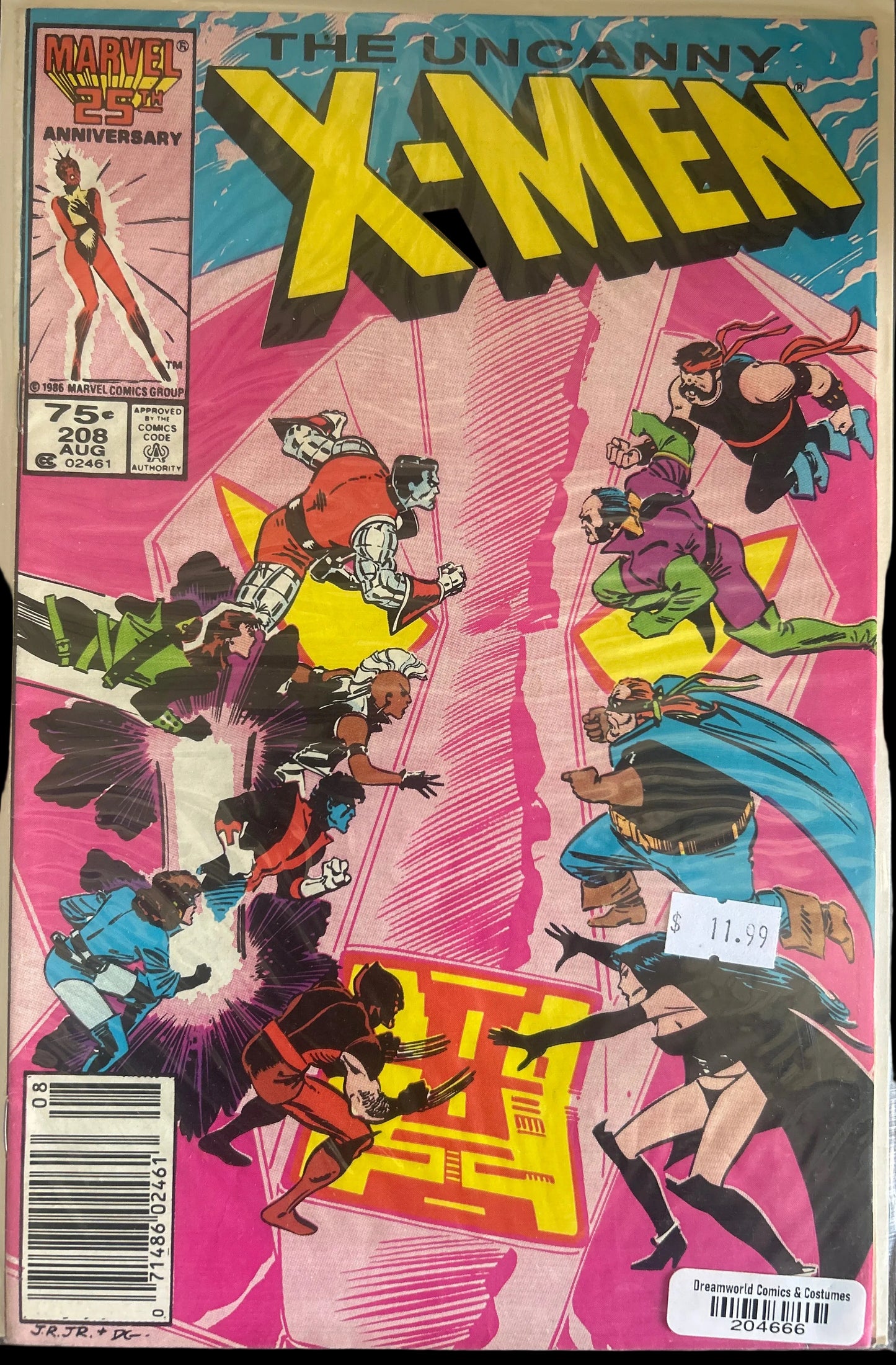 The Uncanny X-Men Vol. 1 #208 (1986)