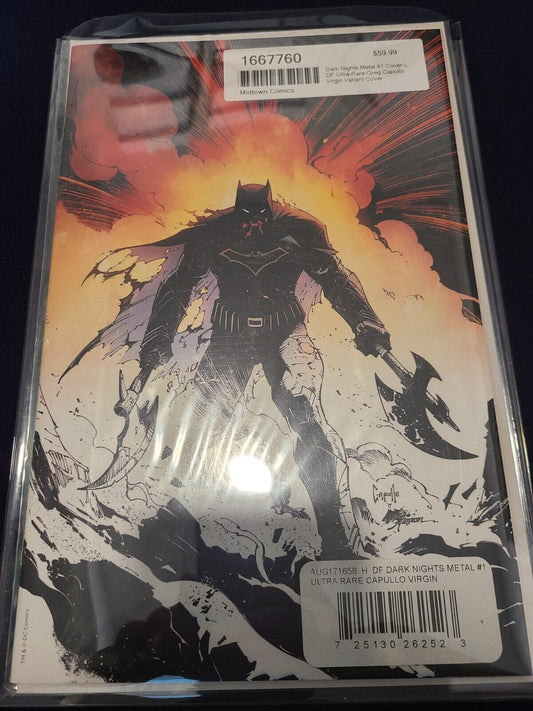 DF Dark Nights Metal #1 Ultra Raro Capullo Virgen