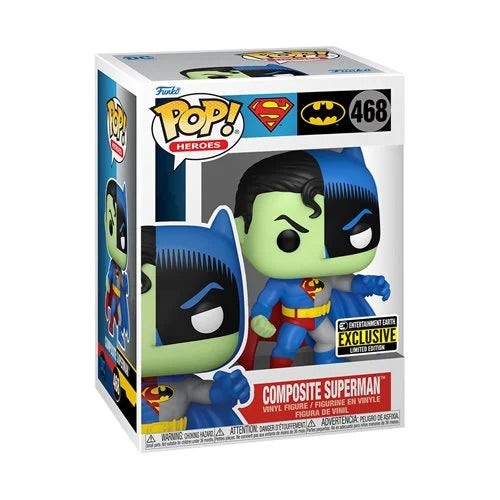 DC Comics Compuesto Superman Funko Pop! Figura de vinilo n.° 468 - Exclusivo de Entertainment Earth