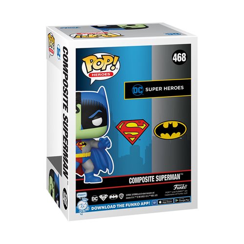 DC Comics Compuesto Superman Funko Pop! Figura de vinilo n.° 468 - Exclusivo de Entertainment Earth