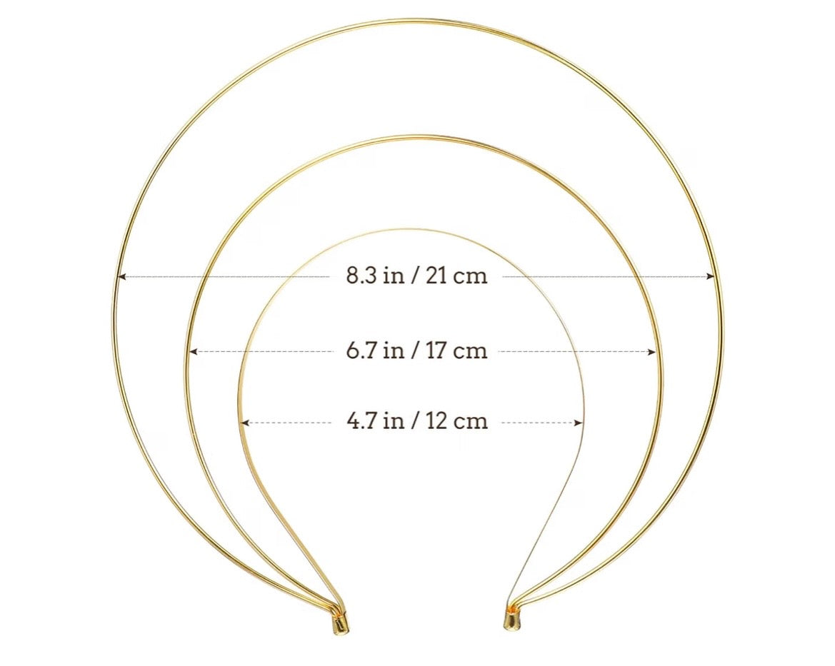 Golden Halo Crown Greek Goddess Headpiece