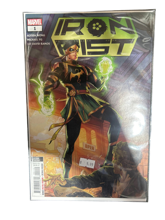 Iron Fist #1 second printing 2022