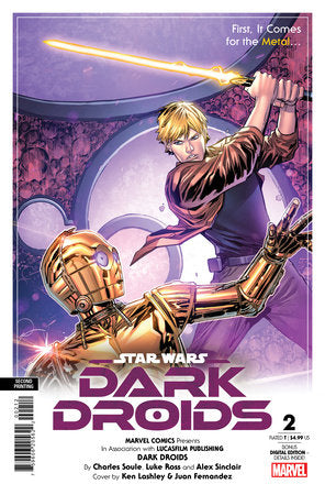 STAR WARS: DARK DROIDS 2 KEN LASHLEY 2ND PRINTING VARIANT [DD] 10/25/23