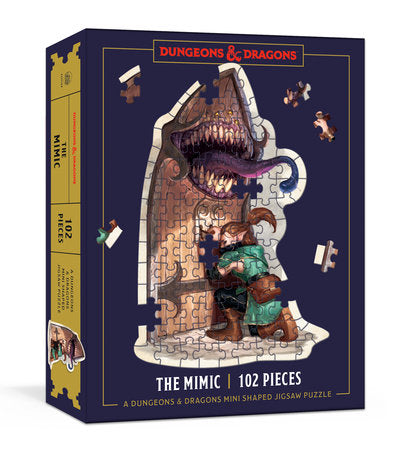 Dungeons & Dragons Dungeons & Dragons Mini Shaped Jigsaw Puzzle: The Mimic Edition