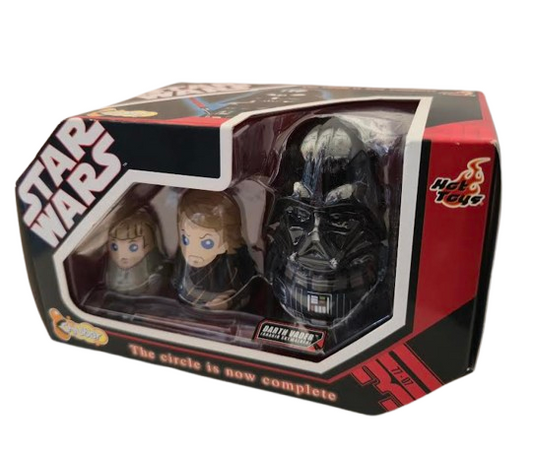 Star Wars Chubby Series 1 Darth Vader Nesting Action Figures Hot Toys 2007