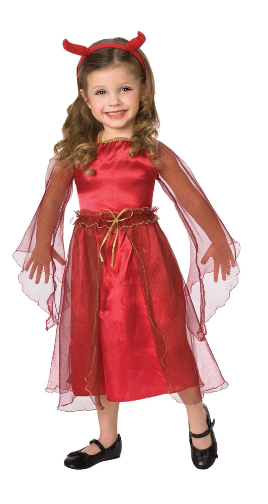 Fancy Red Devil Costume - Kids