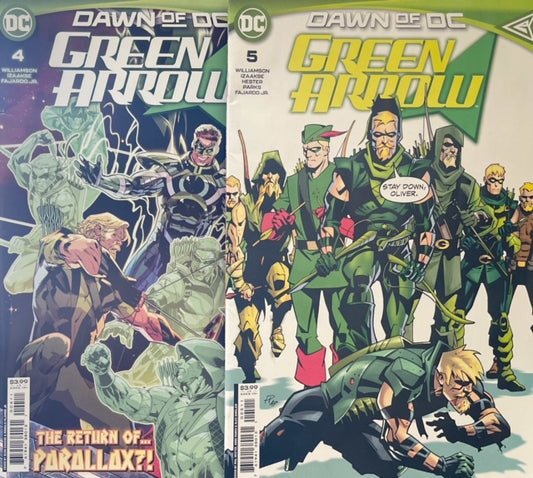 GREEN ARROW #5 & #6  Collections