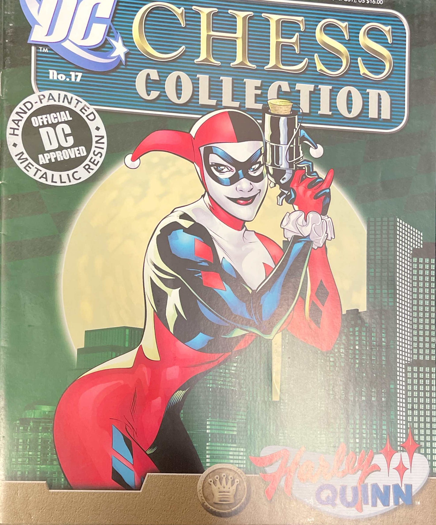 Eaglemoss DC Chess Collection Magazine #17 Harley Quinn