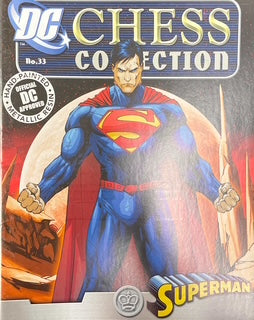 EAGLEMOSS DC COMICS CHESS COLLECTION MAGAZINE 33 SUPERMAN