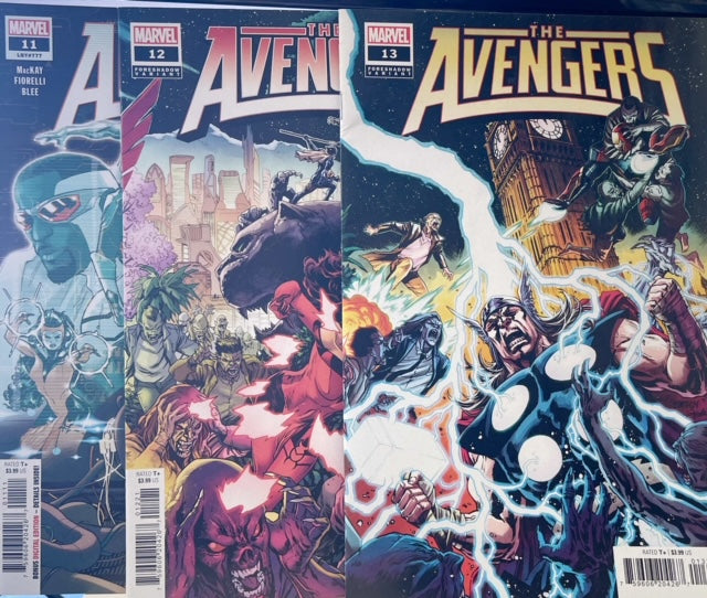 AVENGERS #11, #12, #13 (COMICS COLLECTION)