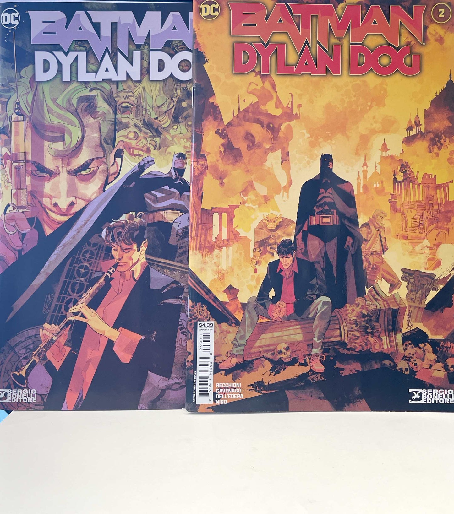 BATMAN DYLAN DOG #1  & #2