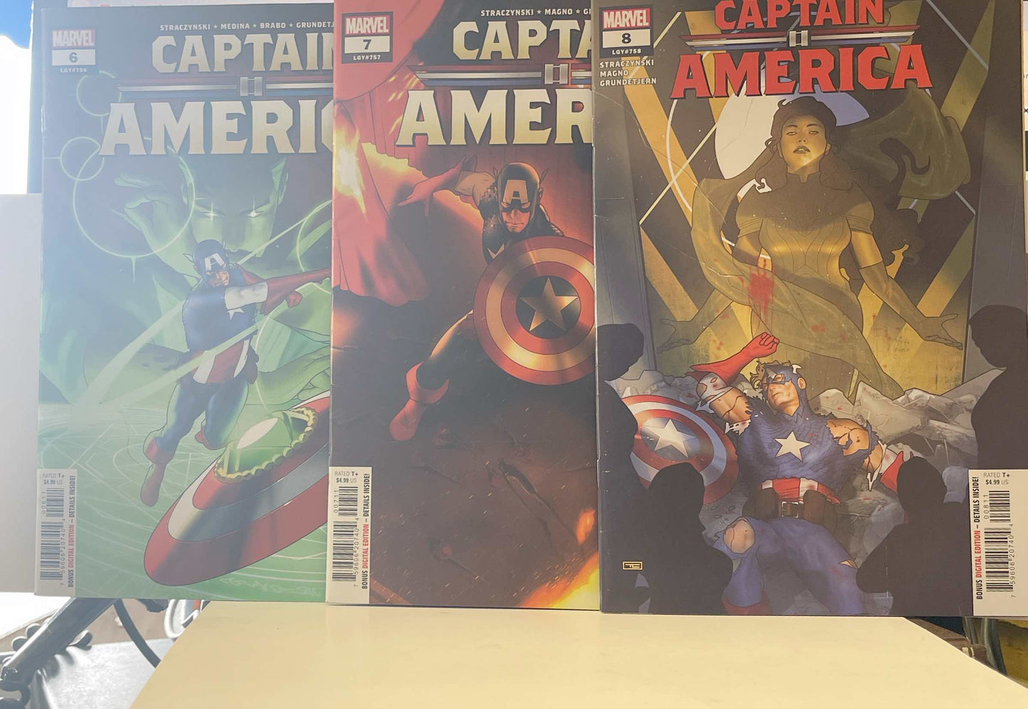 CAPTAIN AMERICA #6  #7 #8  2024