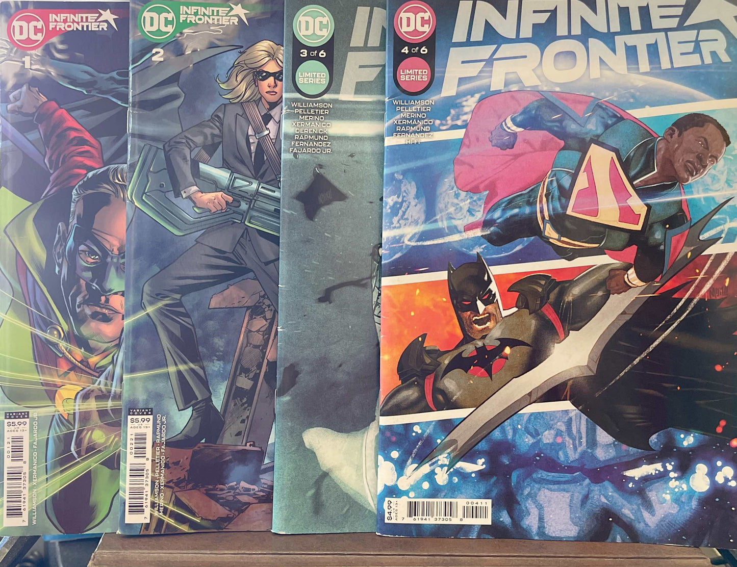 INFINITE FRONTIER #1 -#4 Collection