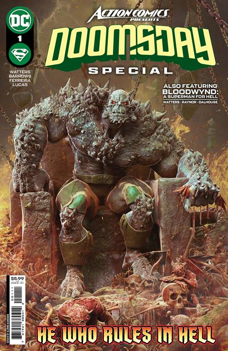 29.08.23 ACTION COMICS PRÄSENTIERT DOOMSDAY SPECIAL #1 (ONE SHOT) CVR A BJÖRN BARENDS