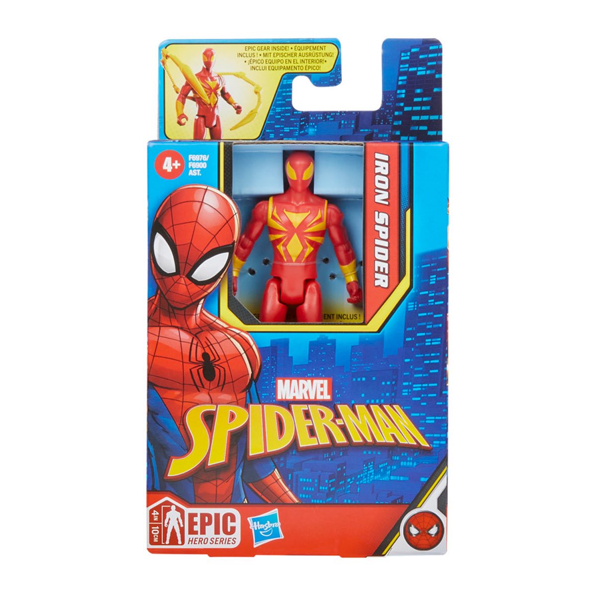 Figuras de acción de 4 pulgadas de Spider-Man Epic Hero Series