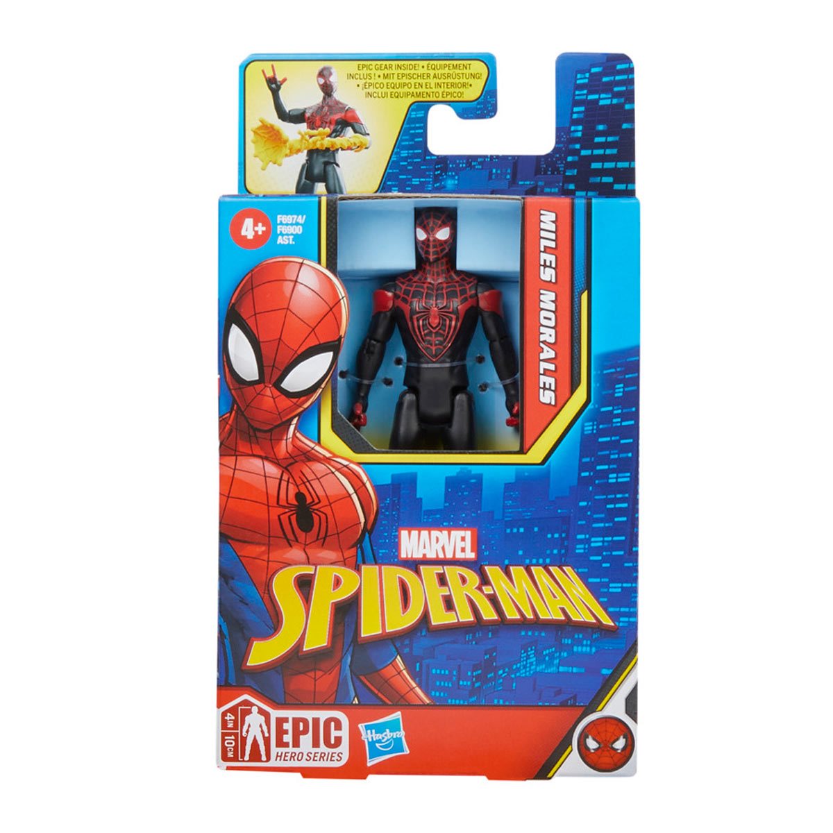 Figuras de acción de 4 pulgadas de Spider-Man Epic Hero Series