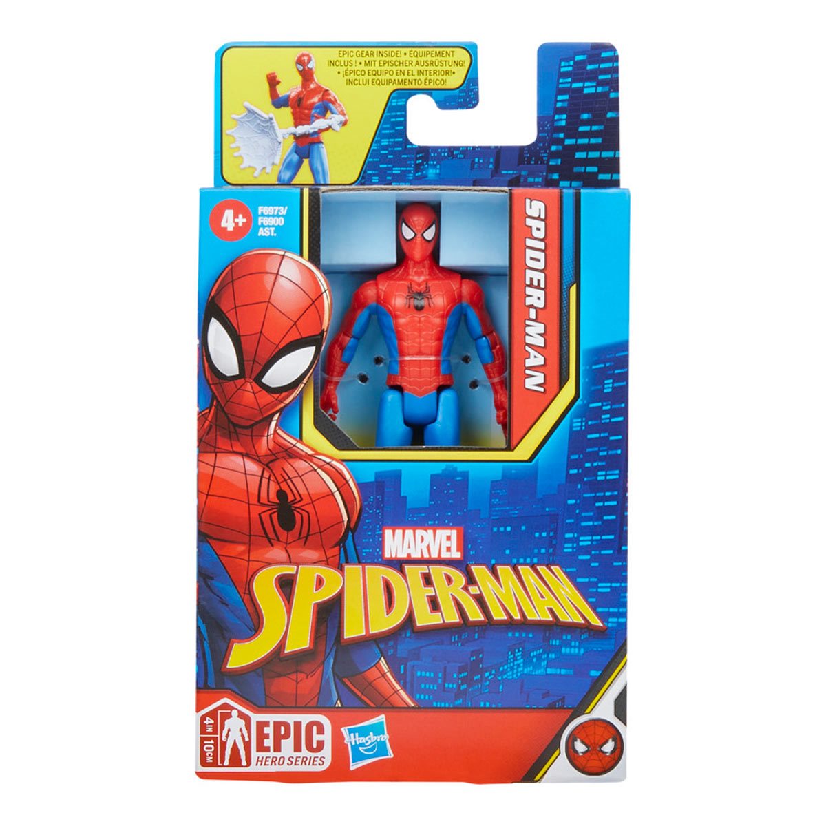 Figuras de acción de 4 pulgadas de Spider-Man Epic Hero Series