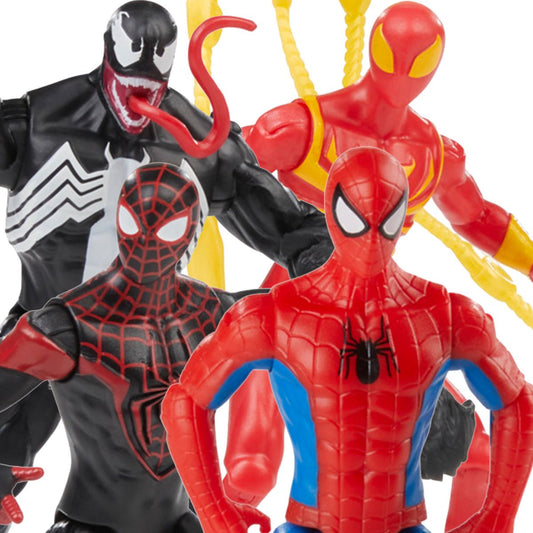 Figuras de acción de 4 pulgadas de Spider-Man Epic Hero Series
