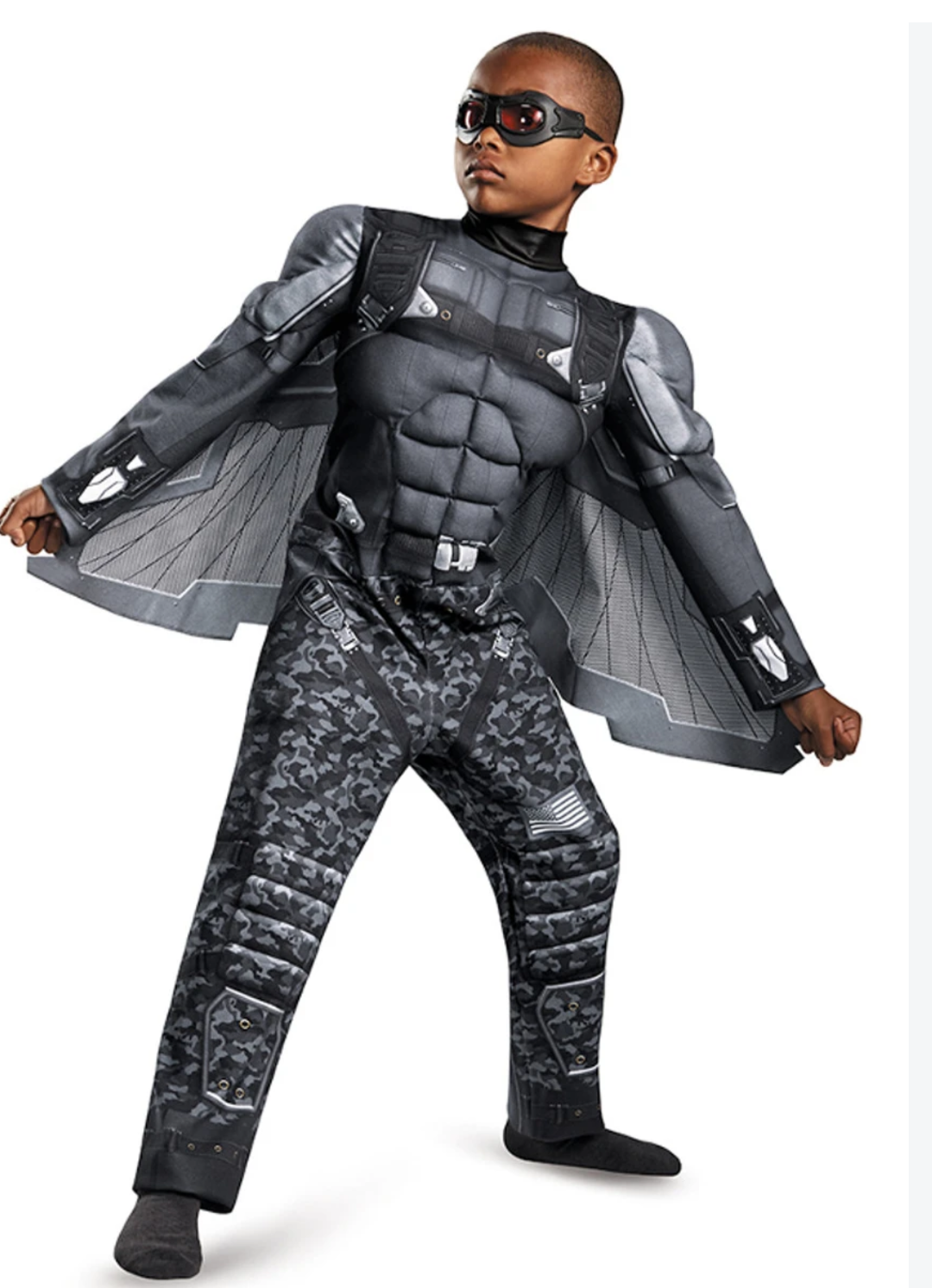 Captain America Winter Soldier Falcon kids costume (4-6)