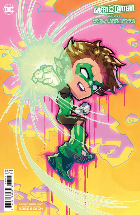 GREEN LANTERN #3 CVR C ROSE BESCH CREATOR CARD STOCK VAR 09/26/23