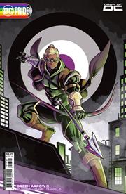 GREEN ARROW #3 (OF 6) CVR C LUCIANO VECCHIO DC PRIDE CARD STOCK VAR 2023