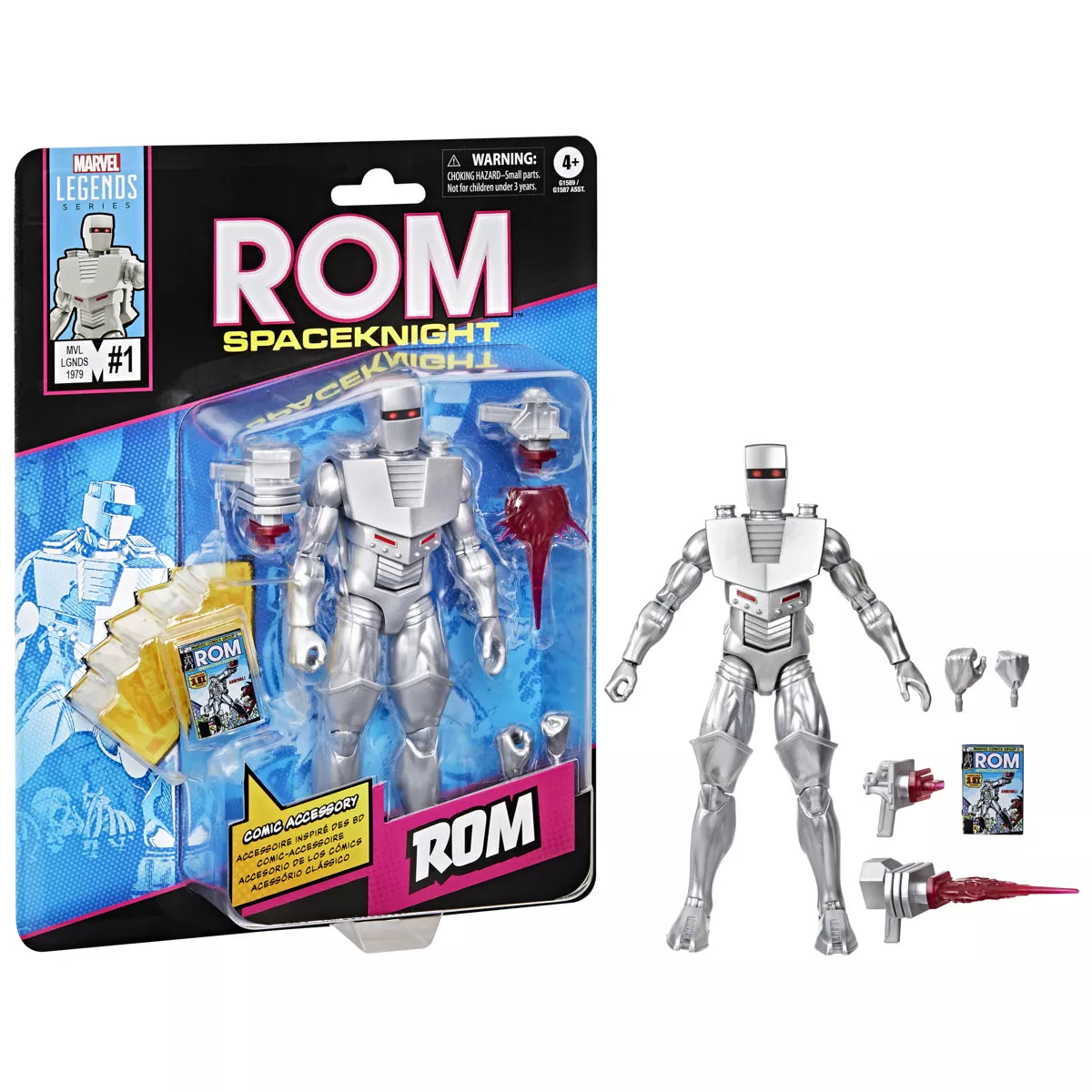Marvel Legends Rom: Spaceknight Comics-Inspired 6-Inch Action Figure