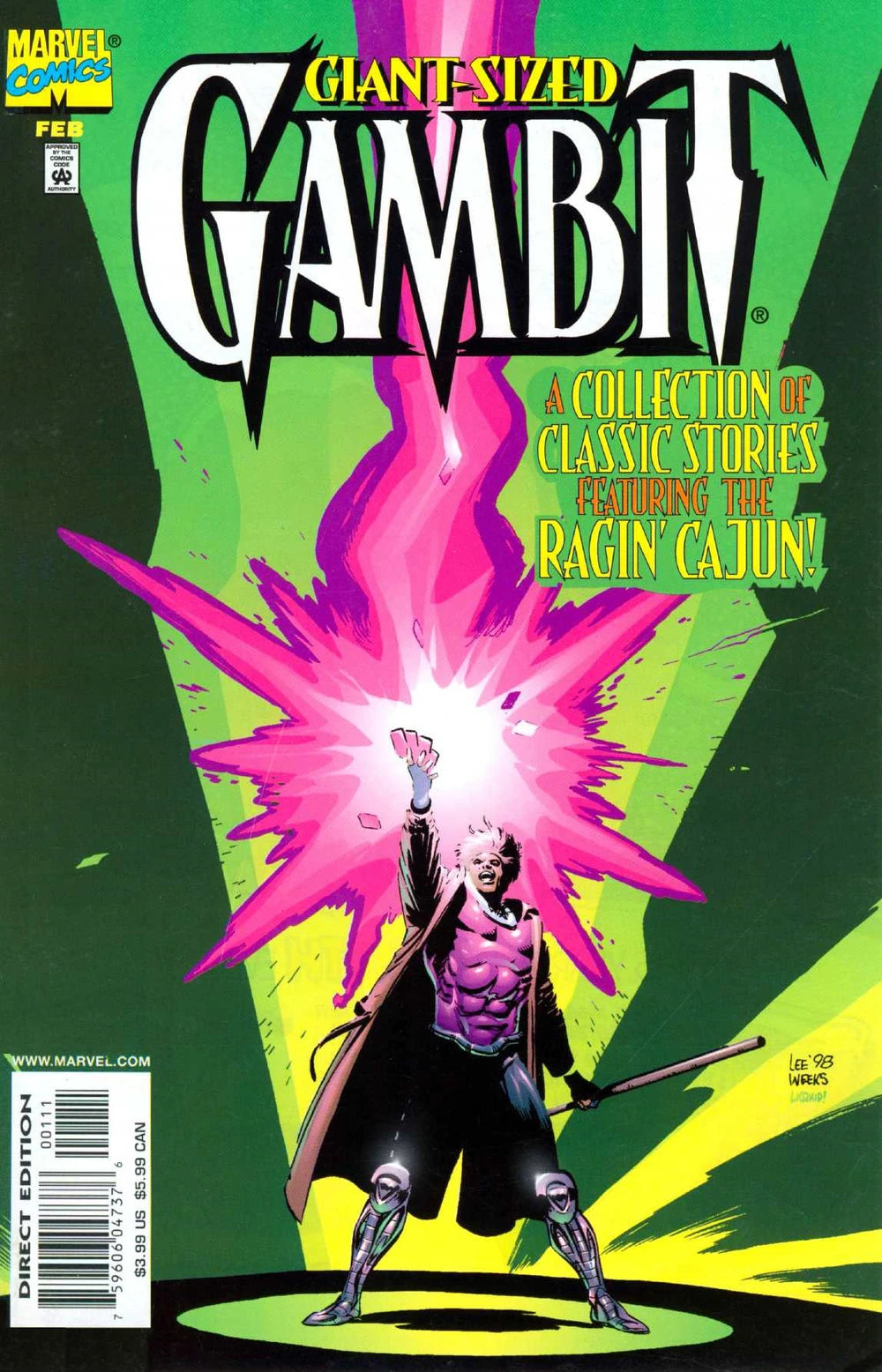 Giant-Sized Gambit 1999 Vintage Comic FN-VF